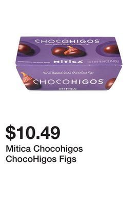 Wegmans Mitica chocohigos chocohigos figs offer