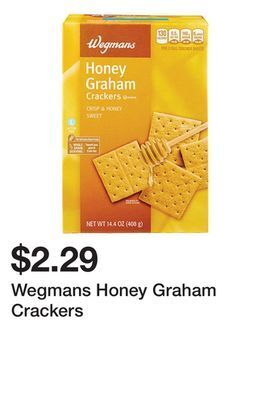 Wegmans Wegmans honey graham crackers offer