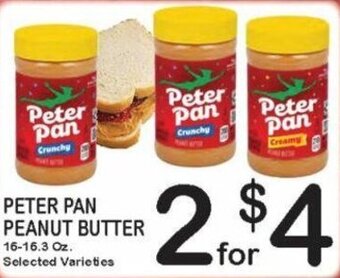 Foodland PETER PAN PEANUT BUTTER offer