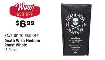 Grocery Outlet Medium roast whole offer