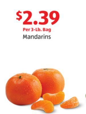 Aldi Mandarins offer