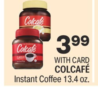 CVS Colcafé instant coffee 13.4 oz. offer