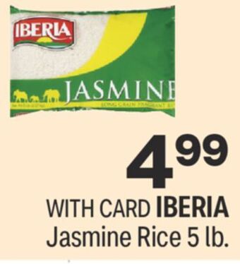 CVS Iberia jasmine rice 5 lb. offer