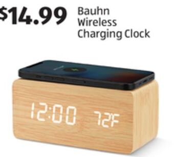 Aldi Bauhn wireless charging clock offer