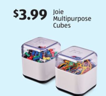 Aldi Joie multipurpose cubes offer