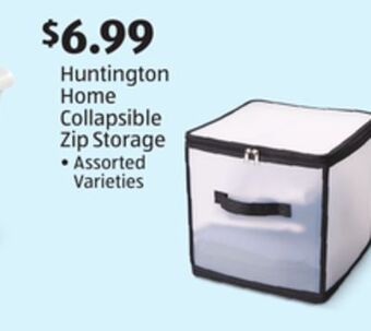 Aldi Huntington home collapsible zip storage offer