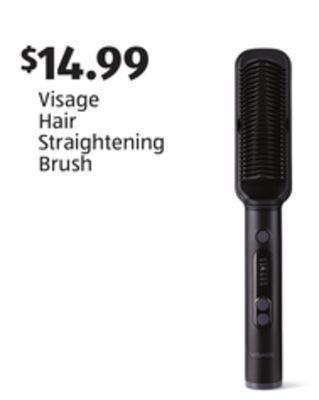 Aldi Visage hair straightening brush offer