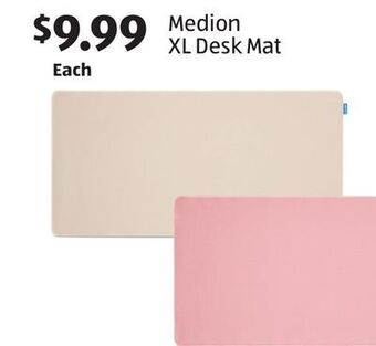 Aldi Medion xl desk mat offer
