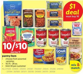 Lidl Pantry item offer