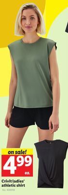 Lidl Crivit ladies' athletic shirt offer