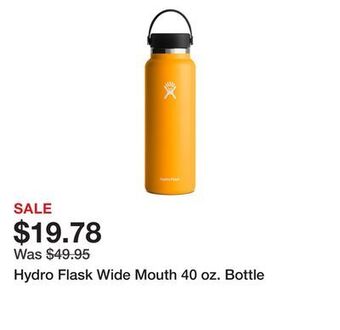 Dick's Sporting Goods Hydro flask wide mouth 40 oz. bottle offer
