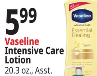 Ocean State Job Lot Vaseline intensive care lotion offer