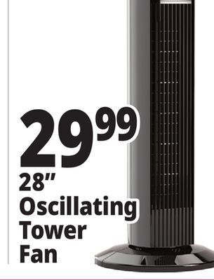 Ocean State Job Lot Penguin tower fan, 28 offer