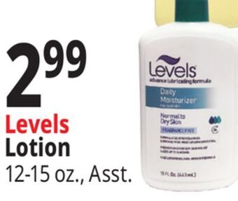 Ocean State Job Lot Levels lotion offer