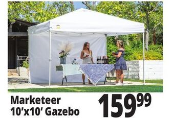 Ocean State Job Lot Marketeer 10'x10' one-touch pop-up gazebo offer