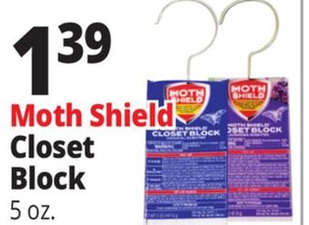 Ocean State Job Lot Moth shield closet block offer