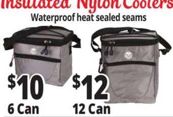 Ocean State Job Lot North peak insulated cooler, 6-can offer
