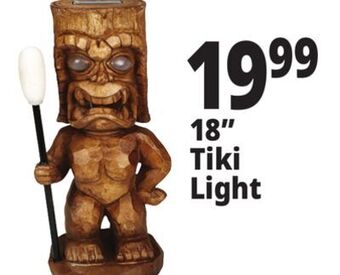 Ocean State Job Lot Solar tiki led light, 18 offer