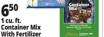 Ocean State Job Lot Container mix with fertilizer, 1 cu ft offer
