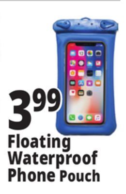 Ocean State Job Lot Techbunch universal waterproof phone pouch offer