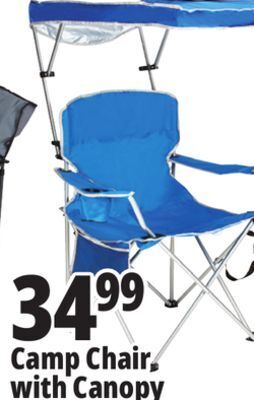 Ocean State Job Lot Folding chair with canopy offer