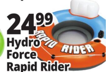 Ocean State Job Lot Bestway hydro-force rapid rider tube, 53 offer