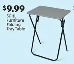 Aldi SOHL Furniture Folding Tray Table offer