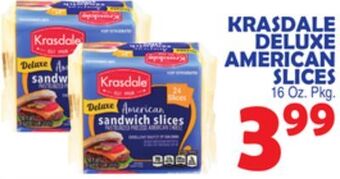Bravo Supermarkets Krasdale deluxe american slices offer
