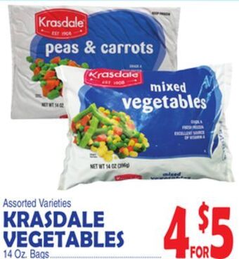 Bravo Supermarkets Krasdale vegetables offer