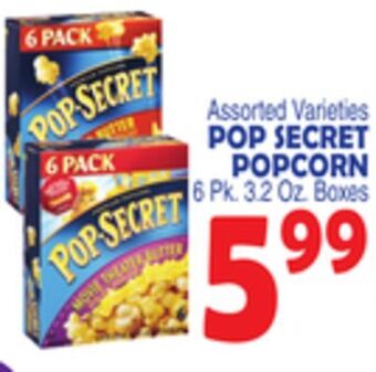 Bravo Supermarkets Pop secret popcorn offer