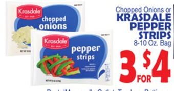 Bravo Supermarkets Krasdale pepper strips offer