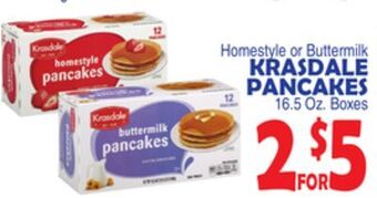 Bravo Supermarkets Krasdale pancakes offer
