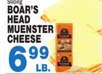 Bravo Supermarkets Boar's head muenster cheese offer