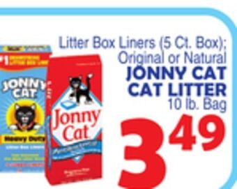 Bravo Supermarkets Jonny cat cat litter offer