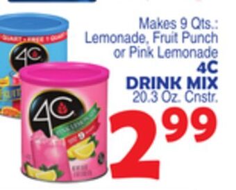 Bravo Supermarkets 4c drink mix offer