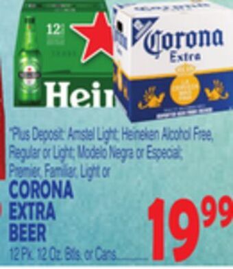 Bravo Supermarkets Corona extra beer offer