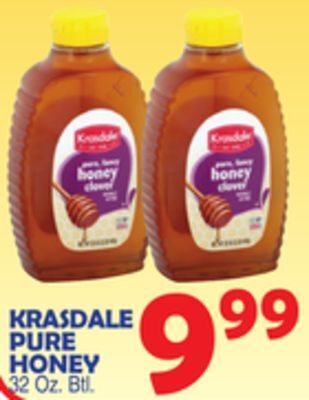 Bravo Supermarkets Krasdale pure honey offer