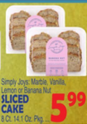 Bravo Supermarkets Sliced cake offer