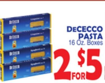 Bravo Supermarkets Cecco pasta offer