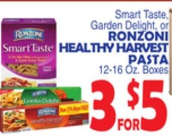 Bravo Supermarkets Ronzoni healthy harvest pasta offer