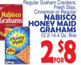 Bravo Supermarkets Nabisco honey maid grahams offer