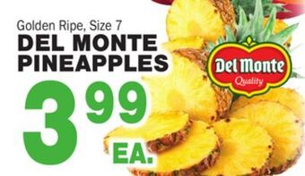 Bravo Supermarkets Del monte pineapples offer