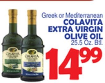 Bravo Supermarkets Colavita extra virgin olive oil offer