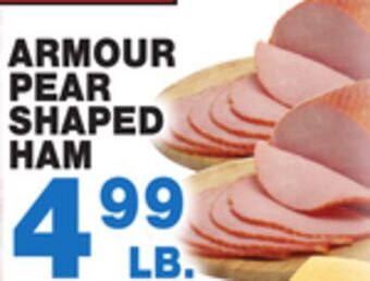 Bravo Supermarkets Armour pear shaped ham offer