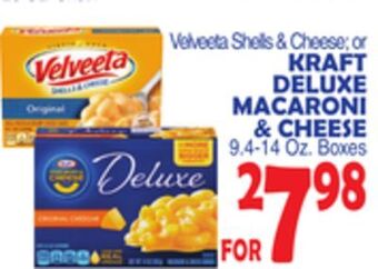 Bravo Supermarkets Kraft deluxe macaroni & cheese offer