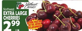 Bravo Supermarkets Extra large cherries offer