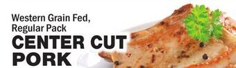 Bravo Supermarkets Center cut pork chops offer