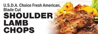 Bravo Supermarkets Shoulder lamb chops offer