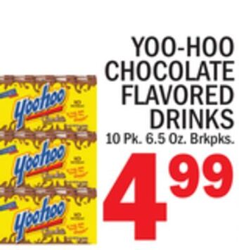 C Town Yoo-hoo chocolate flavored drinks offer