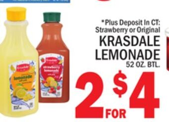 C Town Krasdale lemonade offer